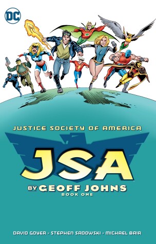 Book cover for JSA by Geoff Johns Book One