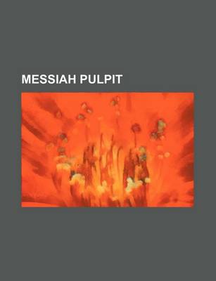 Book cover for Messiah Pulpit (Volume 3)