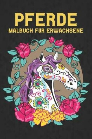 Cover of Malbuch für Erwachsene Pferde