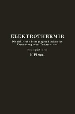 Cover of Elektrothermie