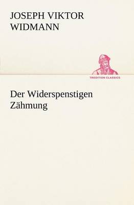 Book cover for Der Widerspenstigen Zahmung