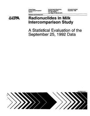 Book cover for Radionuclides in Milk Intercomparison Study