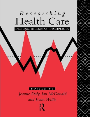 Book cover for Researching Health Care