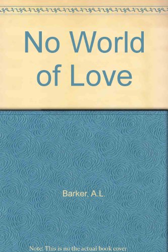 Book cover for No World of Love