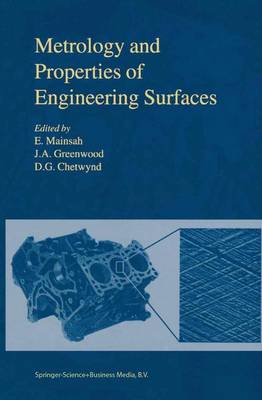 Book cover for Metrology and Properties of Engineering Surfaces