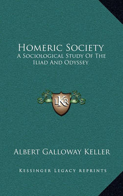 Book cover for Homeric Society