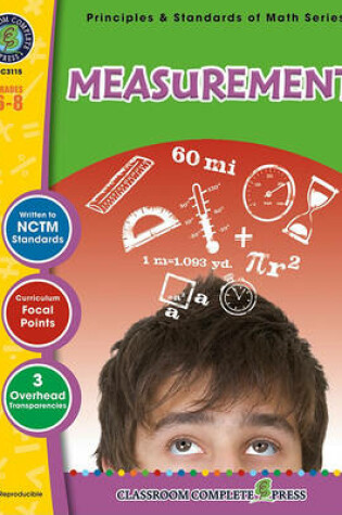 Cover of Measurement Grades 6-8