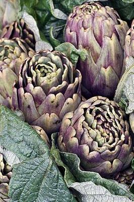 Book cover for Gorgeous Fresh Artichokes at a Farmer's Market Journal