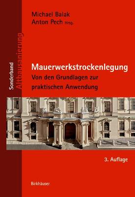 Cover of Mauerwerkstrockenlegung