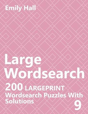 Book cover for Large Wordsearch 9