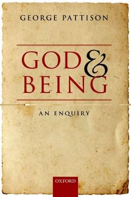 Book cover for God and Being