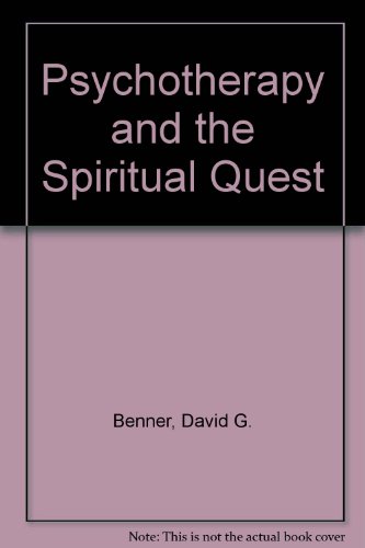 Book cover for Psychotherapy and the Spiritual Quest