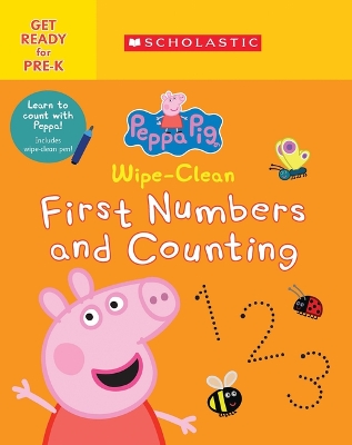 Book cover for Wipe-Clean First Numbers and Counting (Peppa Pig)