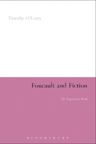 Cover of Foucault and Fiction