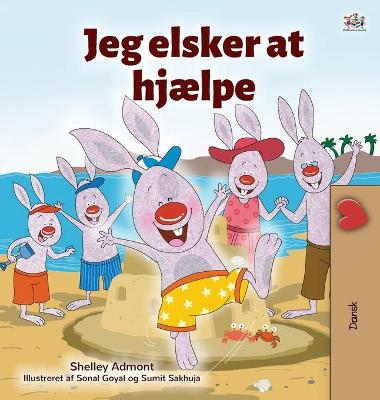 Book cover for I Love to Help (Danish Book for Kids)