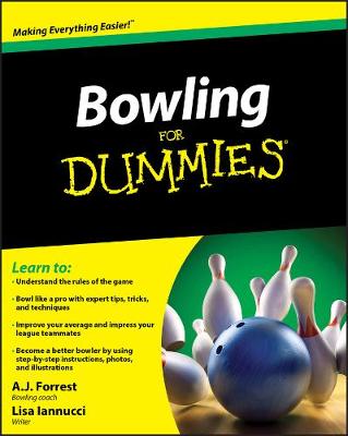 Book cover for Bowling For Dummies