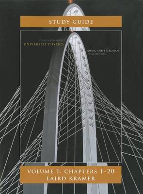 Book cover for Student Study Guide for University Physics Volume 1 (Chs 1-20)