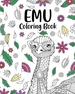 Book cover for Emu Coloring Book