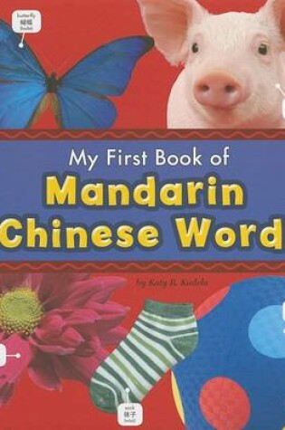 Cover of My First Book of Mandarin Chinese Words