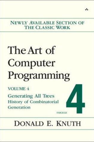 Cover of The Art of Computer Programming, Volume 4, Fascicle 4