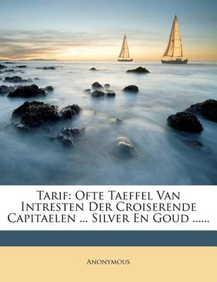 Book cover for Tarif