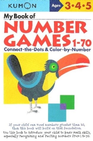 Cover of My Book Of Number Games 1-70