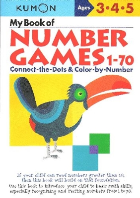 Book cover for My Book Of Number Games 1-70