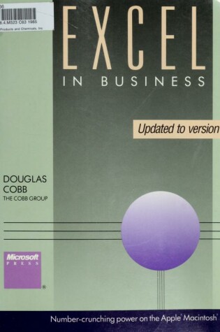 Cover of EXCEL in Business