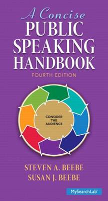 Book cover for Concise Public Speaking Handbook Plus Mysearchlab with Pearson Etext -- Access Card Package