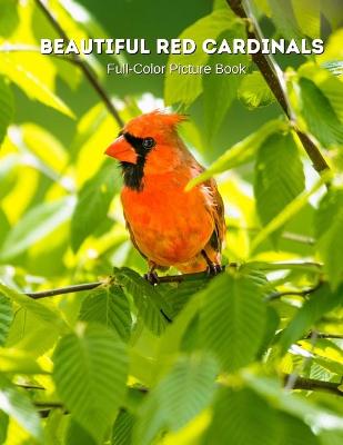 Book cover for Beautiful Red Cardinals Full-Color Picture Book