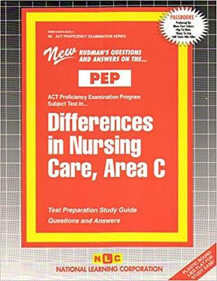 Book cover for DIFFERENCES IN NURSING CARE, AREA C (NURSING CONCEPTS 6)