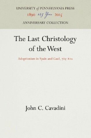 Cover of The Last Christology of the West