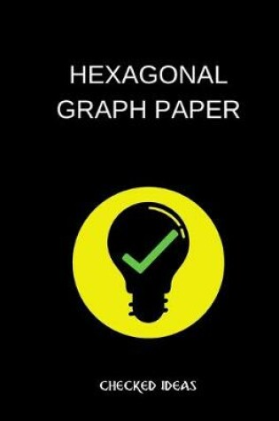 Cover of hexagonal graph paper checked ideas