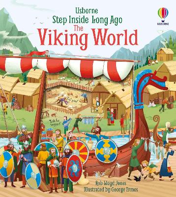 Book cover for Step Inside Long Ago The Viking World