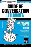 Book cover for Guide de conversation Francais-Lituanien et vocabulaire thematique de 3000 mots