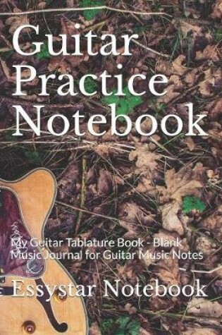 Cover of Guitar Practice Notebook