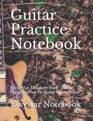 Book cover for Guitar Practice Notebook