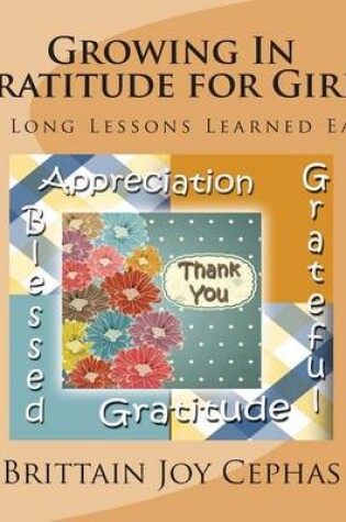 Cover of Growing In Gratitude for Girls