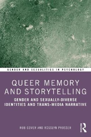 Cover of Queer Memory and Storytelling