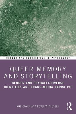 Book cover for Queer Memory and Storytelling