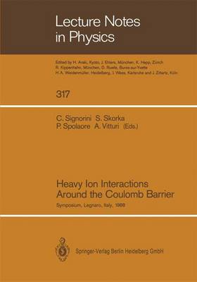 Cover of Heavy Ion Interactions Around the Coulomb Barrier