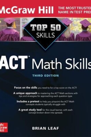 Cover of Top 50 ACT Math Skills, Third Edition