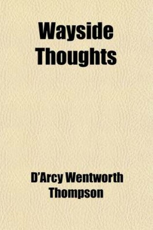 Cover of Wayside Thoughts; Being a Series of Desultory Essays on Education