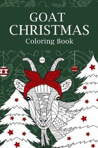 Cover of Goat Christmas Coloring Book