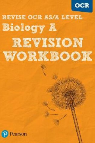 Cover of Pearson REVISE OCR AS/A Level Biology Revision Workbook - 2025 and 2026 exams