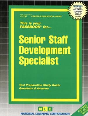 Book cover for Senior Staff Development Specialist