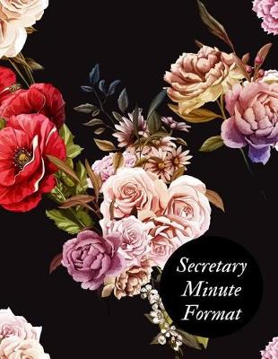 Book cover for Secretary Minute Format