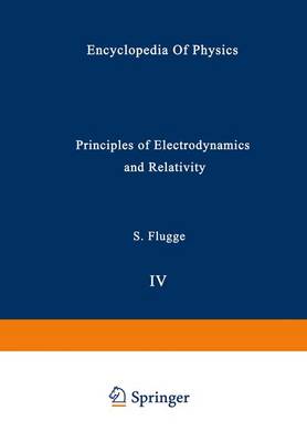 Book cover for Principles of Electrodynamics and Relativity / Prinzipien der Elektrodynamik und Relativitatstheorie