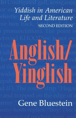 Book cover for Anglish/Yinglish