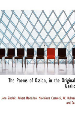 Cover of The Poems of Ossian, in the Original Gaelic
